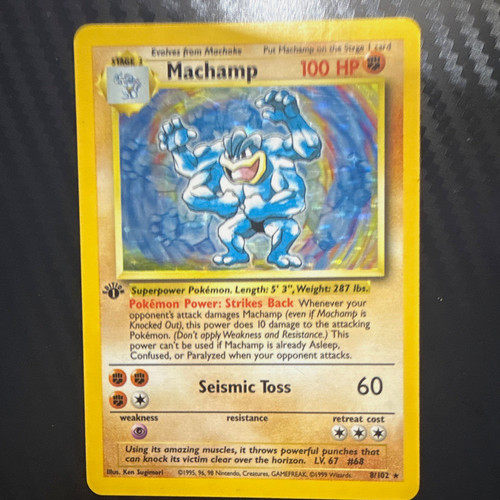 Pokemon tcg machamp set base - pokemon,