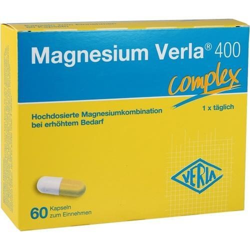 Magnesio verla 400 capsule - magnesio, 60