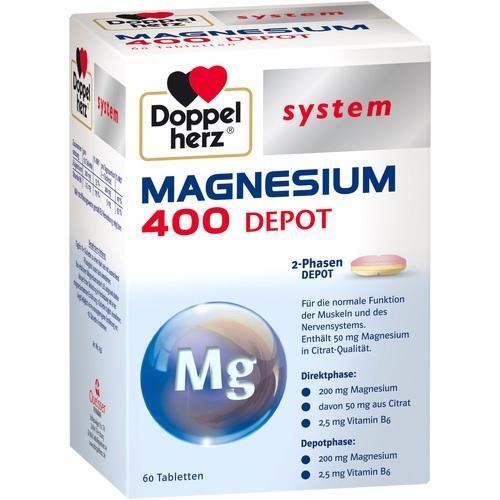 Doppio cuore magnesio - doppio, 400