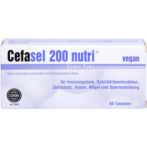Cefasel 200 nutri - nutri, selen-tabs
