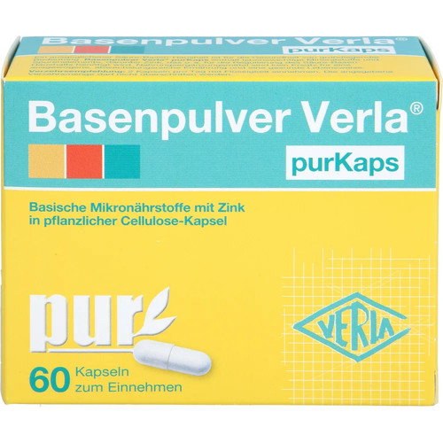 Basenpulver verla purkaps - verla, 60