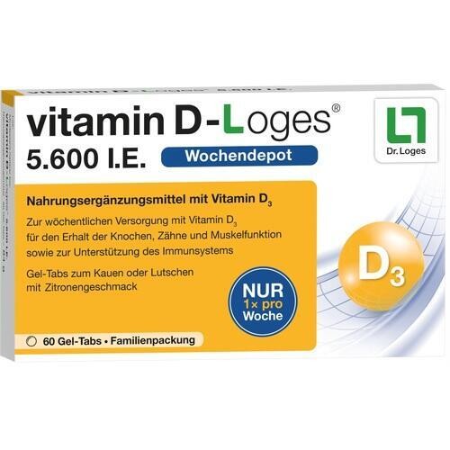 Vitamina loges 600 i e - d-loges, i.e