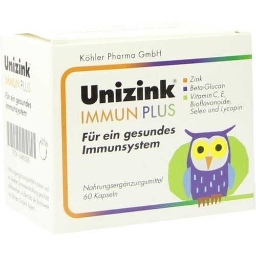 Unizink immun plus - unizink, capsule,